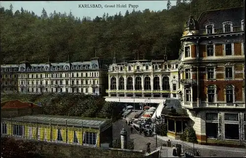Ak Karlsbad, Grand Hotel Pupp