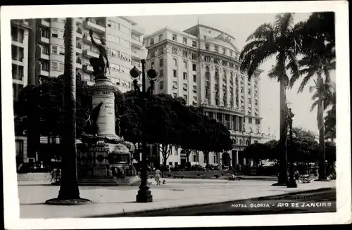 Ak Rio de Janeiro Brasilien, Hotel Gloria