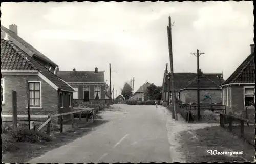 Ak Westergeast Friesland Niederlande, Dorfansicht