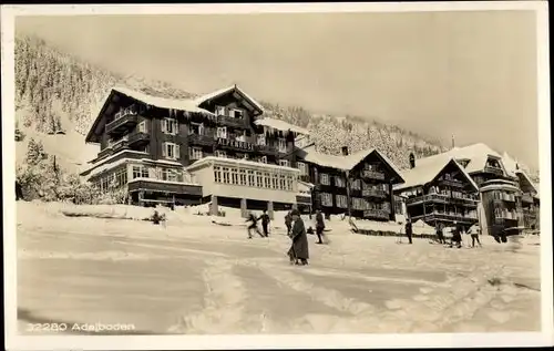 Ak Adelboden Kanton Bern Schweiz, Hotel Alpenrose