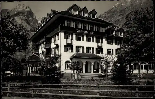 Ak Kandersteg Kanton Bern, Hotel Schweizerhof