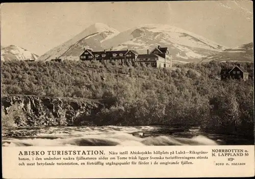 Ak Norrbotten Schweden, Abisko Turiststation, N. Lappland