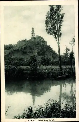 Ak Nitra Slowakei, Biskupsky hrad, Panorama, Schloss