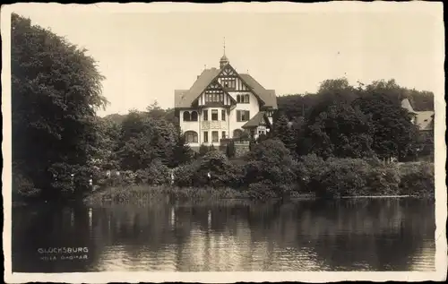 Ak Glücksburg an der Ostsee, Villa Dagmar