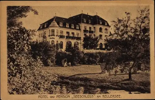 Ak Eutin in Ostholstein, Hotel und Pension Seeschloss am Kellersee