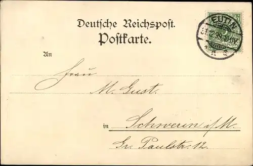 Ak Eutin in Ostholstein, Totalansicht