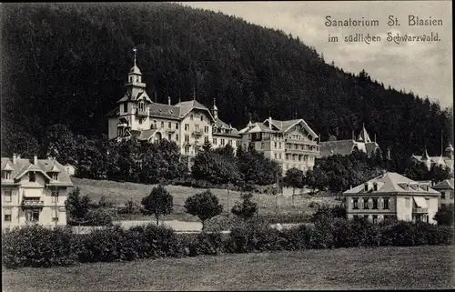 Ak Sankt Blasien im Schwarzwald, Sanatorium