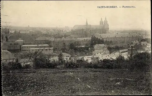 Ak Saint Hubert Wallonien Luxemburg, Panorama