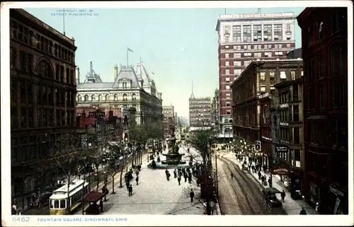 Ak Cincinnati Ohio USA, Fountain Square