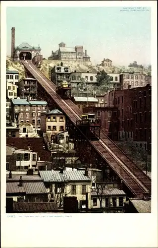 Ak Cincinnati Ohio USA, Mount Adams Incline