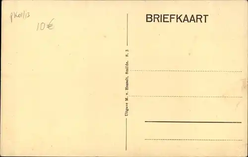 Ak Smilde Drenthe Niederlande, Rathaus