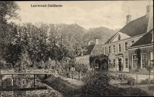 Ak Zuidlaren Drenthe Niederlande, Laarwoud, Hotel van Ess