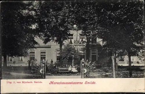Ak Smilde Drenthe Niederlande, Marechaussee-Kaserne