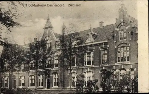 Ak Zuidlaren Drenthe Niederlande, Hauptgebäude Dennenoord