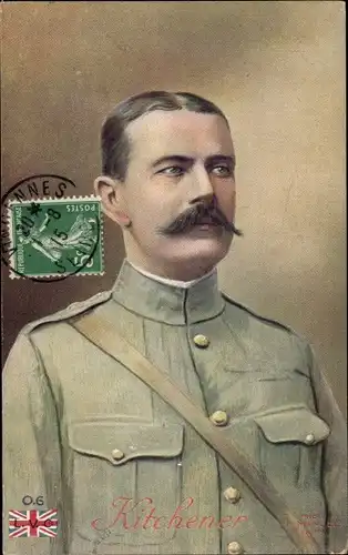 Ak Feldmarschall Lord Kitchener, Kriegsminister