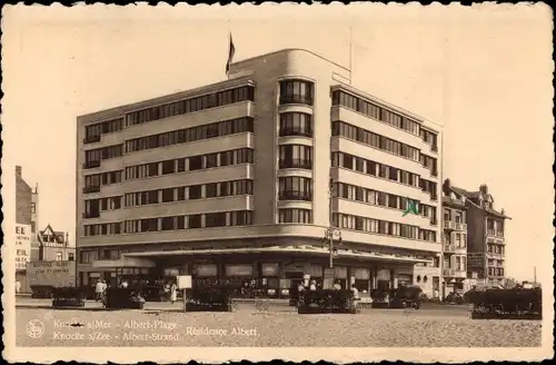 Ak Zoute Knokke Heist Heyst Knocke on the Sea Westflandern, Residence Albert