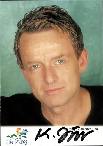 Ak Schauspieler Karsten Dörr, Portrait, Autogramm