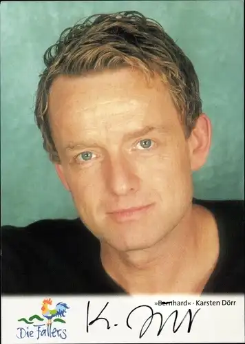Ak Schauspieler Karsten Dörr, Portrait, Autogramm