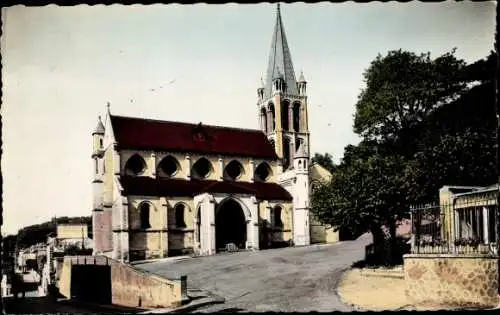 Postkarte Bougival Yvelines, Kirche
