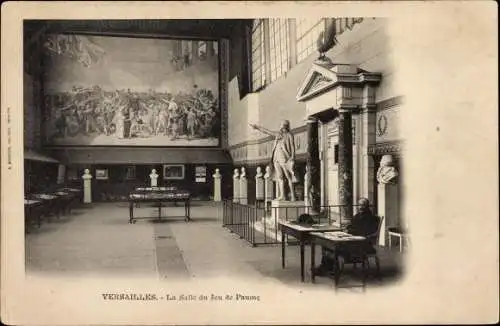 Postkarte Versailles Yvelines, Jeu de Paumc Room