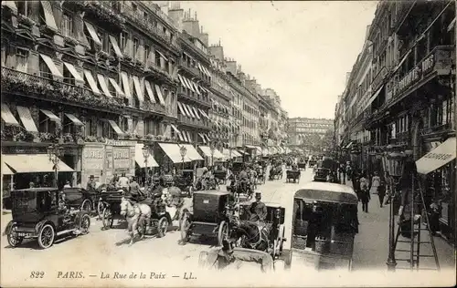 Ak Paris II., Die Straße des Friedens