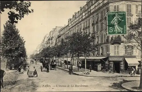 Ak Paris VII., Avenue de La Bourdonnais