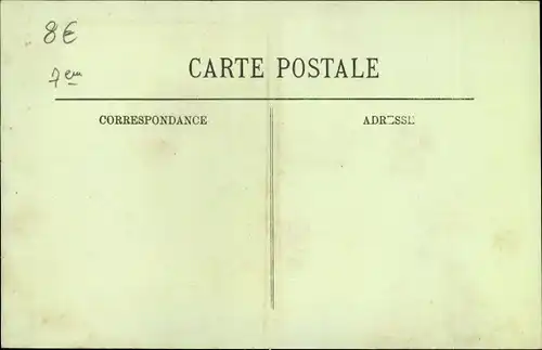 Stereo Ak Überschwemmungen von Paris 1910, Avenue de la Bourdonnais