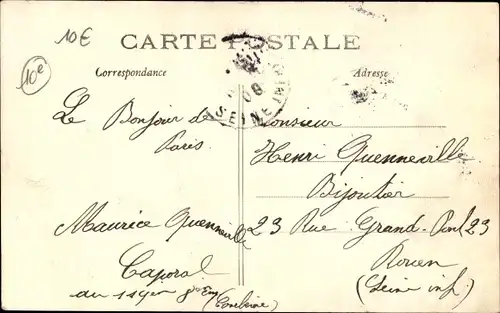 Ak Paris X, Boulevard Magenta