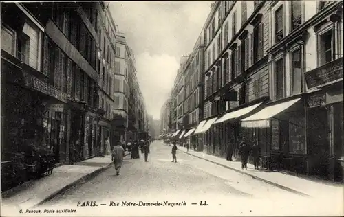 Ak Paris III, Rue Notre Dame de Nazareth