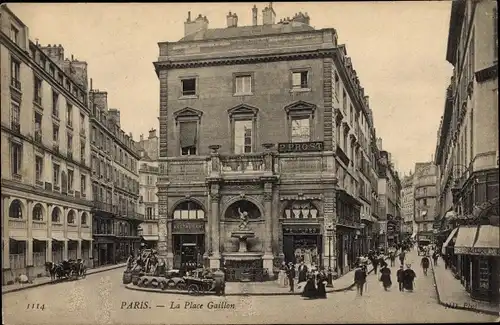 Ak Bourse de Paris II, Place Gaillon