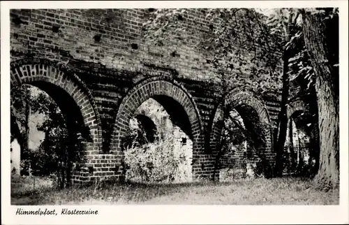 Ak Himmelpfort Fürstenberg Havel, Klosterruine, Rundbögen