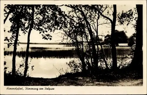 Ak Himmelpfort Fürstenberg an der Havel, Motiv am Stolpsee