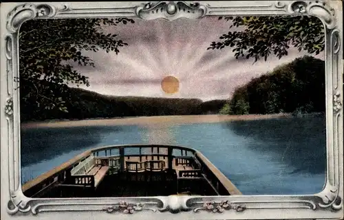 Ak Eutin in Ostholstein, Ukleisee, Uglei See, Sonnenaufgang