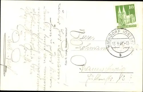 Ak Ostseebad Niendorf Timmendorfer Strand, Strandpromenade, Strandleben