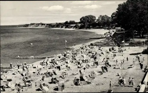 Ak Ostseebad Niendorf Timmendorfer Strand, Strandkörbe, Strandpromenade