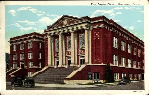 Ak Beaumont Texas USA, First Baptist Church