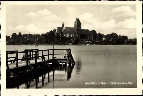 Ak Ratzeburg im Herzogtum Lauenburg, Dom, Steg