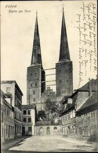 Ak Hansestadt Lübeck, Dom