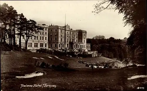 Ak Torquay Devon England, Palace Hotel