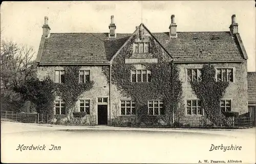 Ak Derbyshire England, Hardwick Inn