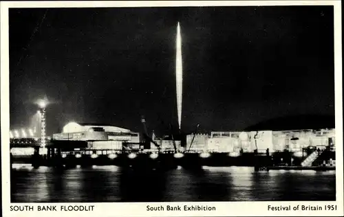 Ak South Bank London City, Festival of Britain 1951, Ausstellung