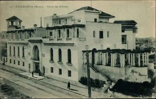 Ak Casablanca, Marokko, Offizierskreis