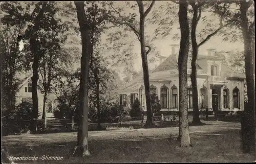 Ak Glimmen Groningen Niederlande, Haus