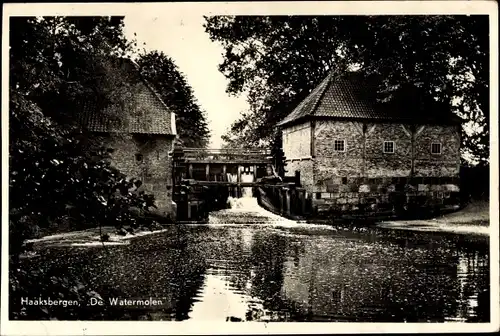 Ak Haaksbergen Overijssel, De Watermolen