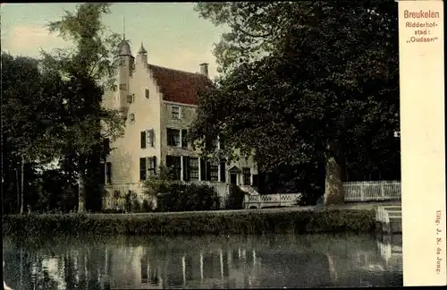 Ak Breukelen Stichtse Vecht Utrecht Niederlande, Ridderhofstad Oudaen