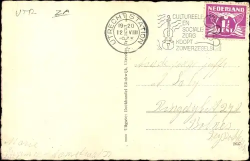 Ak Zuilen Utrecht Niederlande, Gemeentehuis