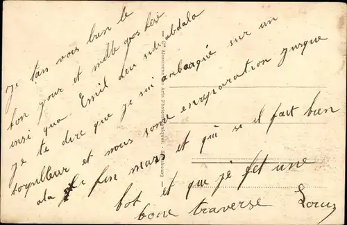 Ak Bizerte Tunesien, Entree de la Caserne du Genie