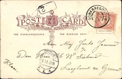 Ak Oban Schottland, Ortsansicht, Hafen, Efeu