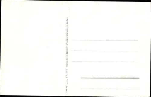 Ak München, Nationaltheater, Maximilianstraße