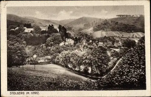 Ak Stolberg im Harz, Gesamtansicht